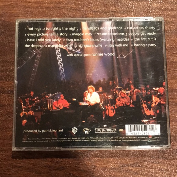 Rod Stewart Unplugged and Seated CD - Picture 2 of 5